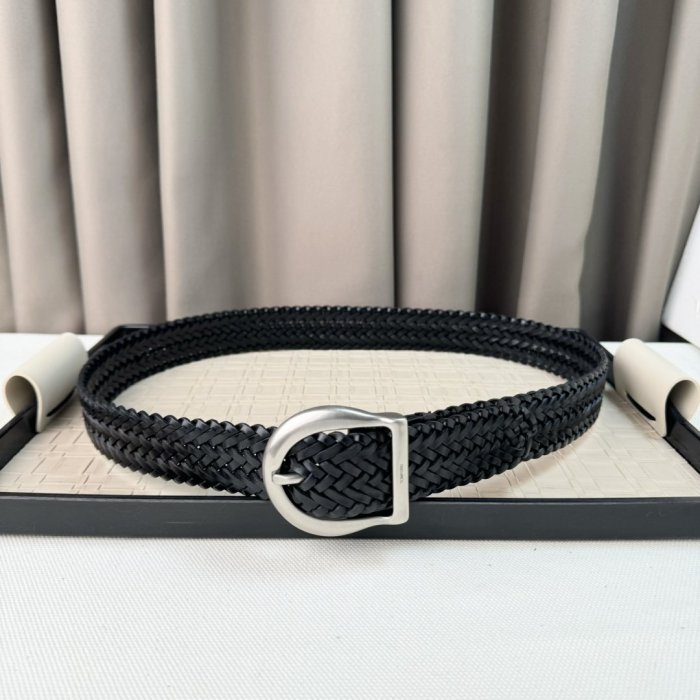 Belt leather 3.8 cm