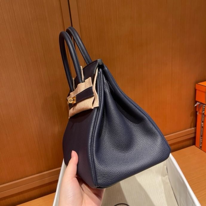 Сумка Birkin 30 в коже Togo фото 7