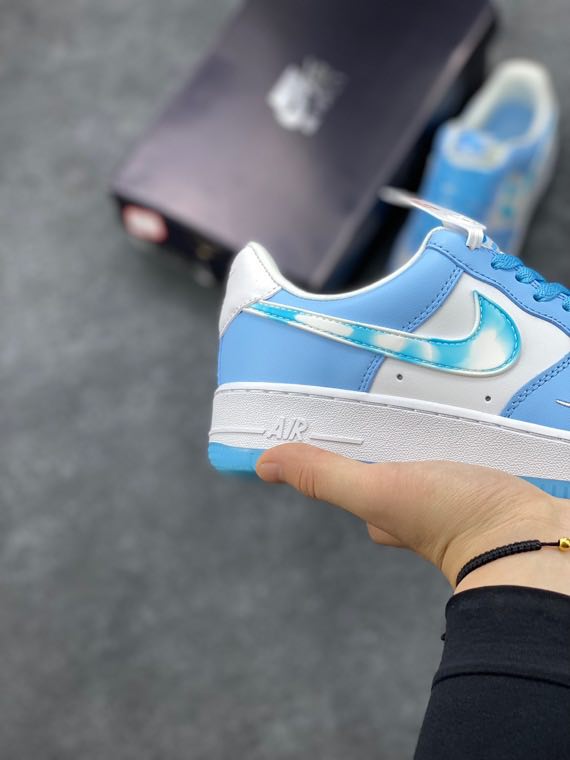 Кросівки  Air Force 1 07 Low White Blue DX2937 фото 6