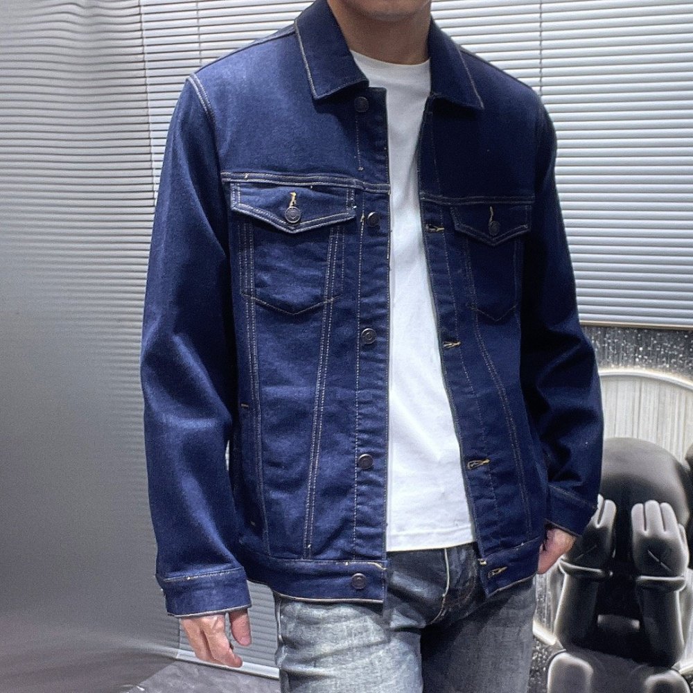 Куртка мужская джинсовая фото 4