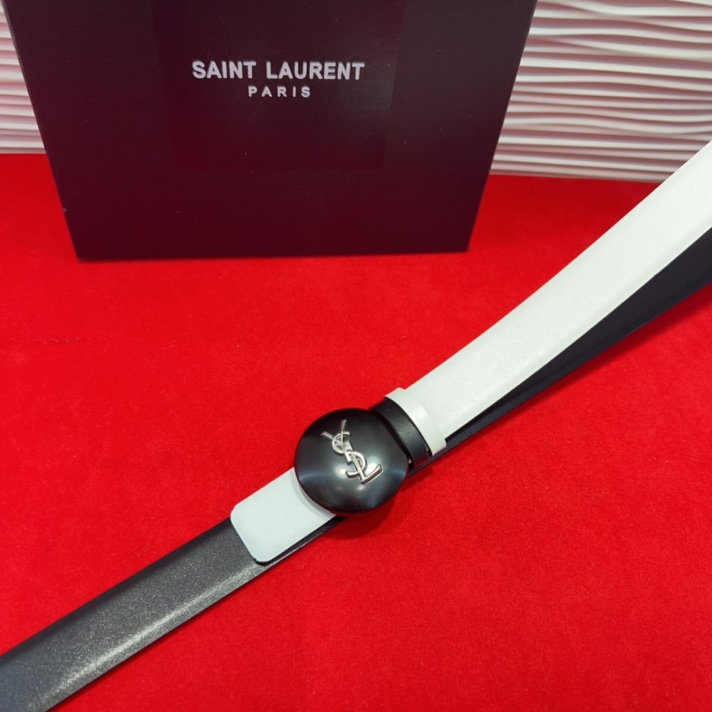 Belt leather 25 mm фото 2