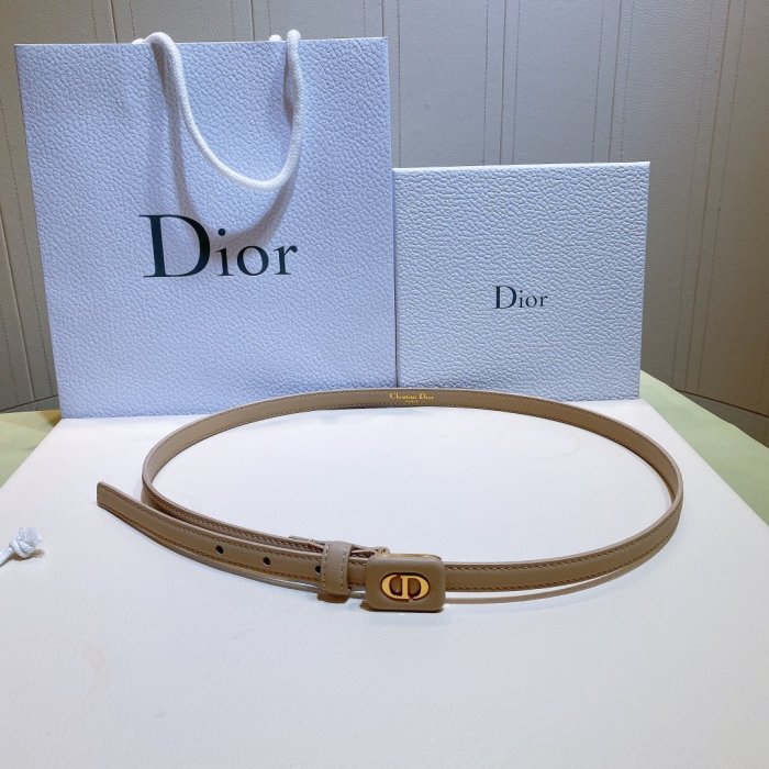 Belt female Dior Bobby 1.2 cm