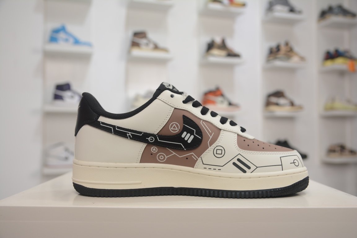 Sneakers AIR FORCE 1 LOW 07 CW2288-222 фото 3