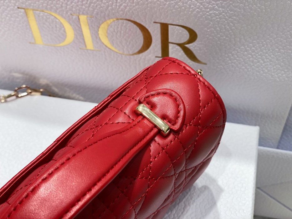 Сумка женская Lady Dior 21 см фото 5