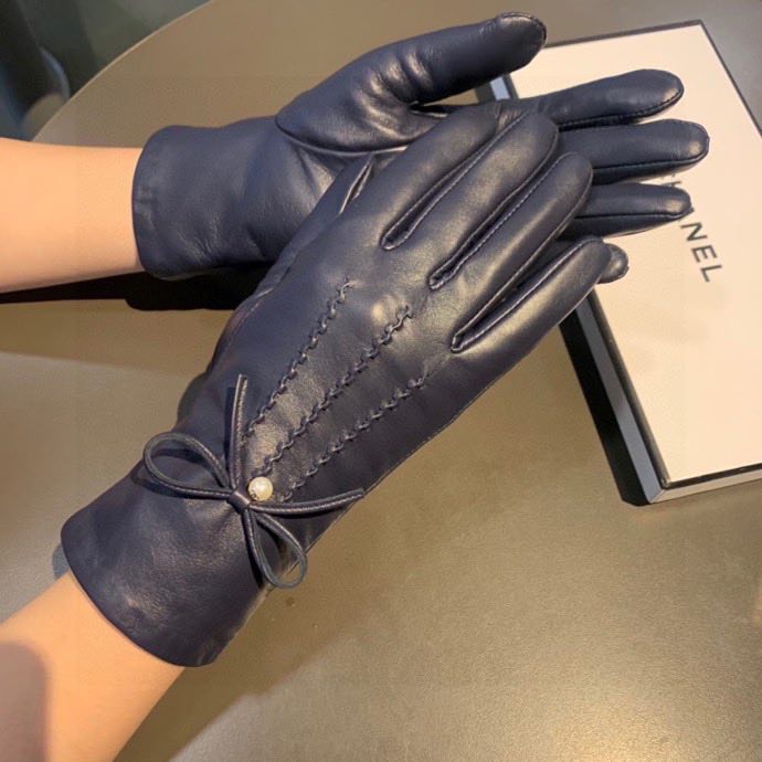 Gloves leather women's фото 3
