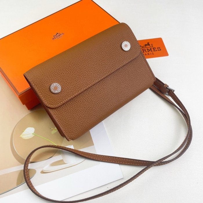 Сумка через плечо кожаная 18 см фото 6