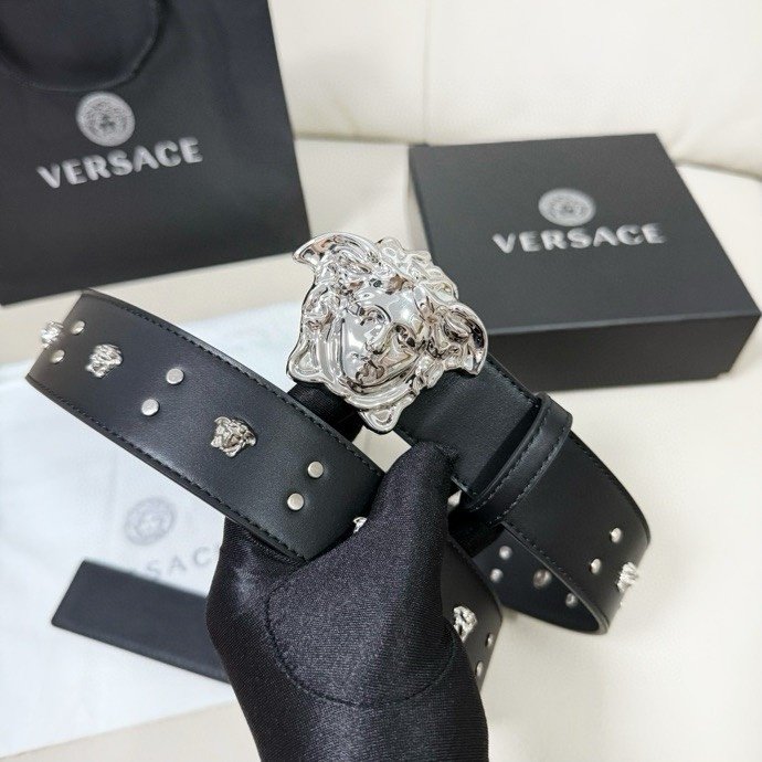 Belt leather 40 mm фото 6