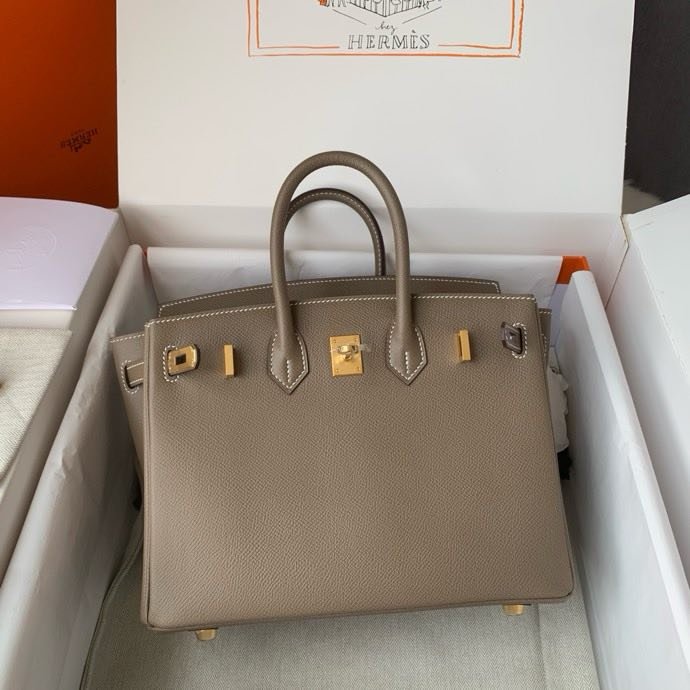 Сумка Birkin 25 см из кожи Epsom фото 9