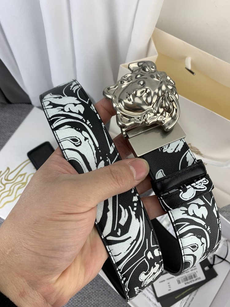 Belt leather 40 mm фото 5