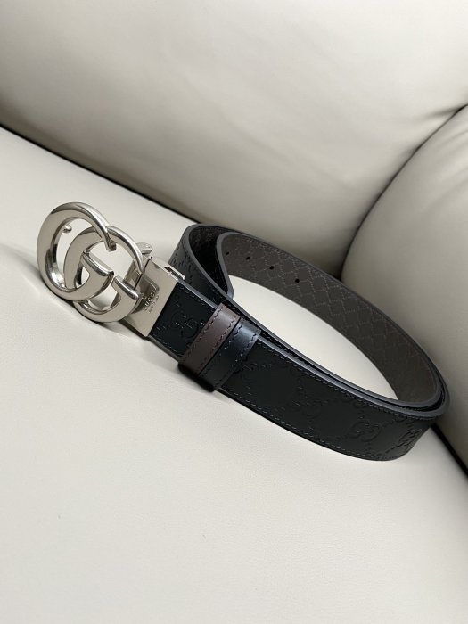 Belt leather bilateral 3.5 cm