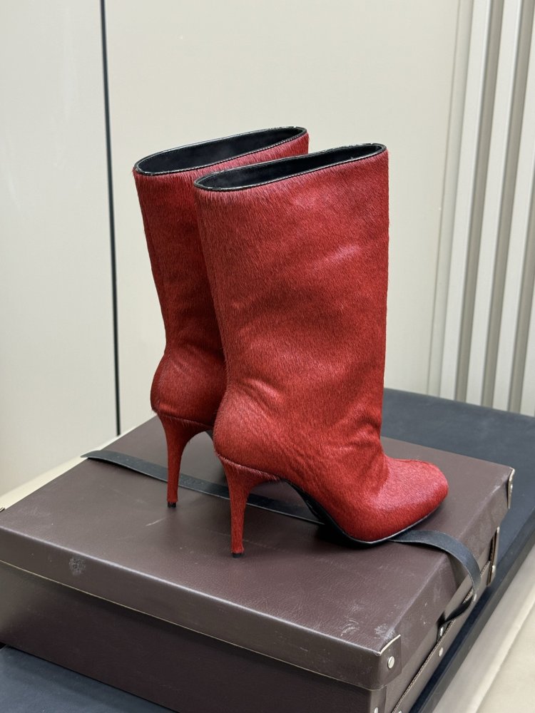 Ботильоны на высоком каблуке фото 4