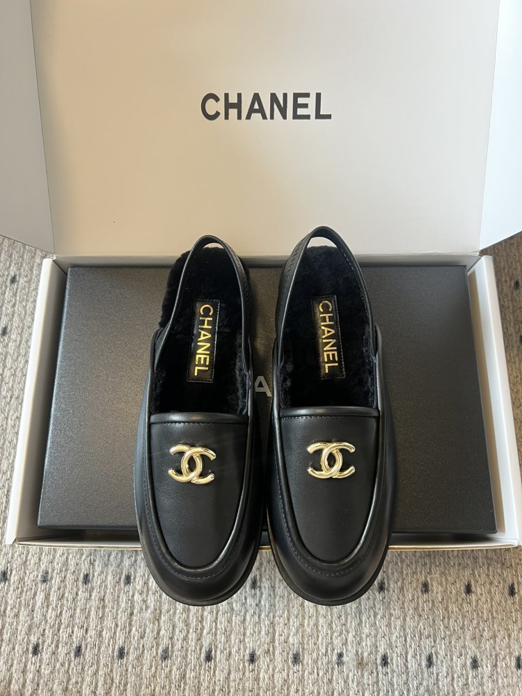 Лоферы Chanel 25A женские