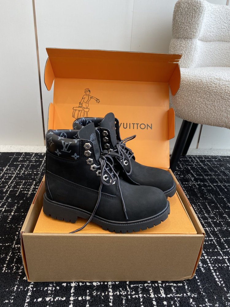Ботинки женские Louis Vuitton x Timberland фото 2