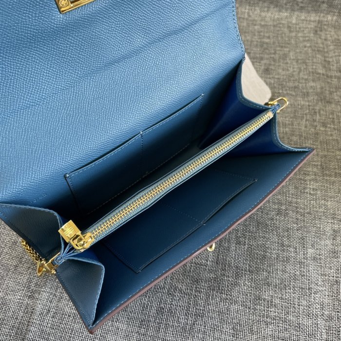 Сумка через плечо Kelly кожаная женская 22 см фото 7