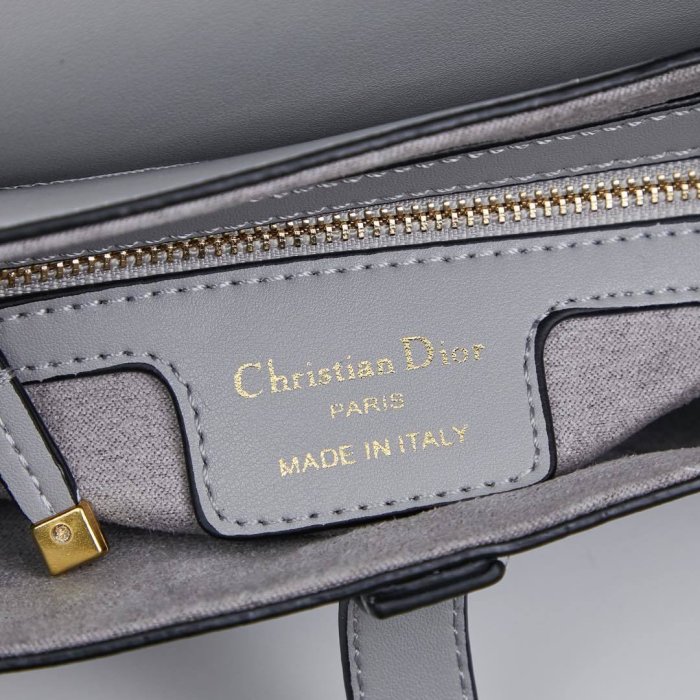 Сумка кожаная женская Dior Saddle 24 см фото 8