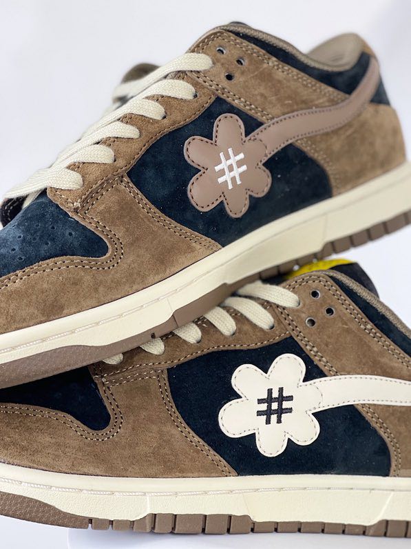 Sneakers Dunk Low Shroom Sunflower Smiley Series WTPS119-42-032 фото 4