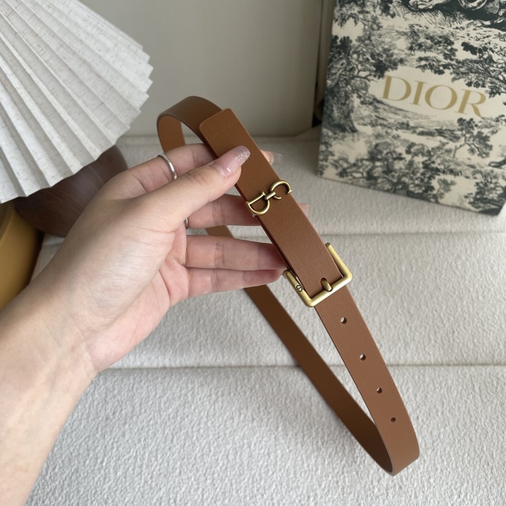 Belt leather 20 mm фото 5