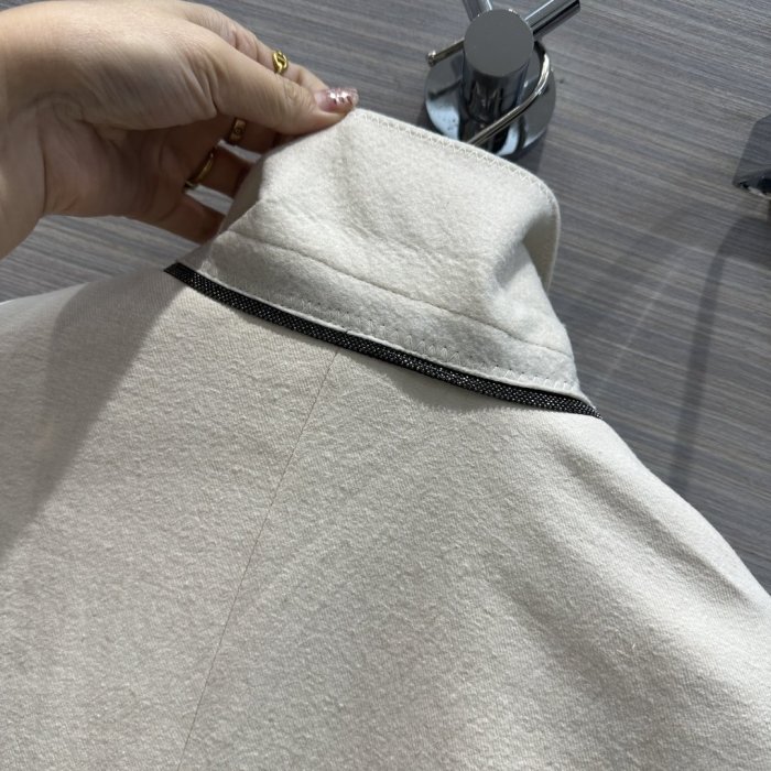 A jacket female linen фото 9