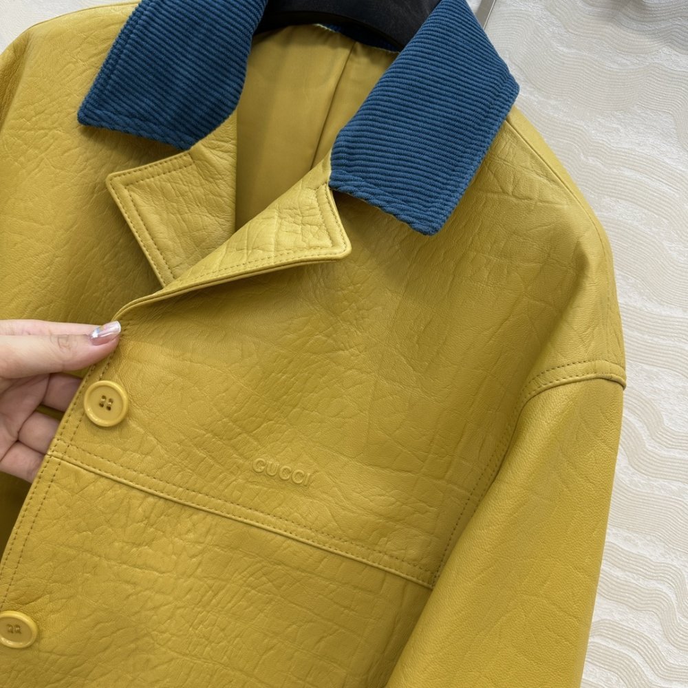 Jacket leather women's фото 5