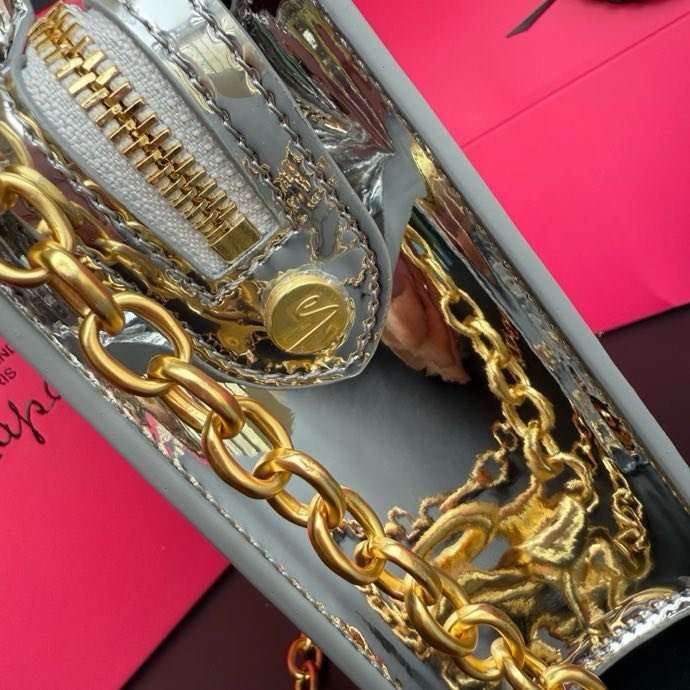 A bag leather women's 15 cm фото 4