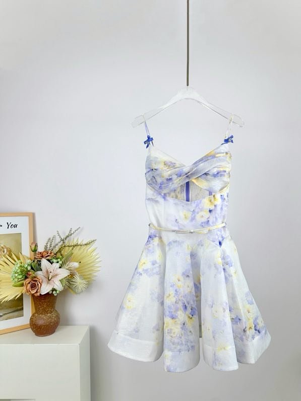 Мини платье с подтяжками CRUSH Twist Design