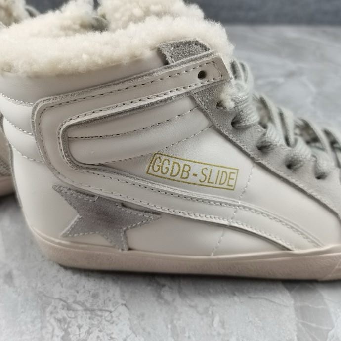 Кроссовки Golden Goose Super Star на меху фото 2