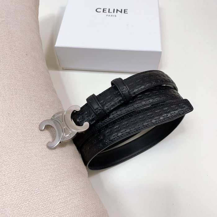 Belt leather TRIOMPHE 2.5 cm