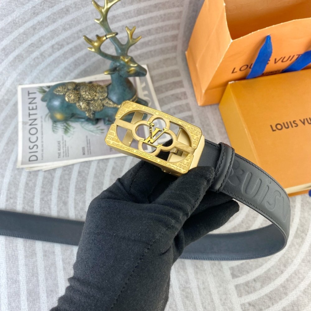 Ремень кожаный 35 мм фото 4