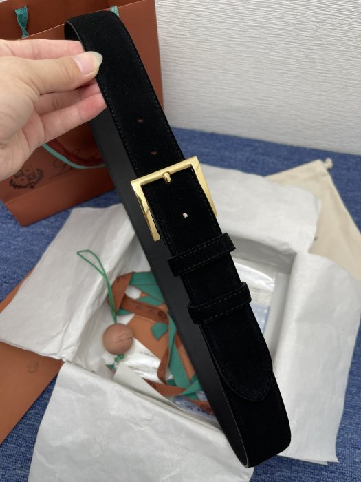 Belt leather 3.5 cm