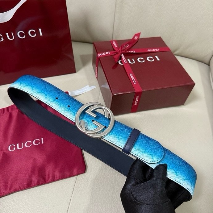 Belt leather 40 mm фото 2