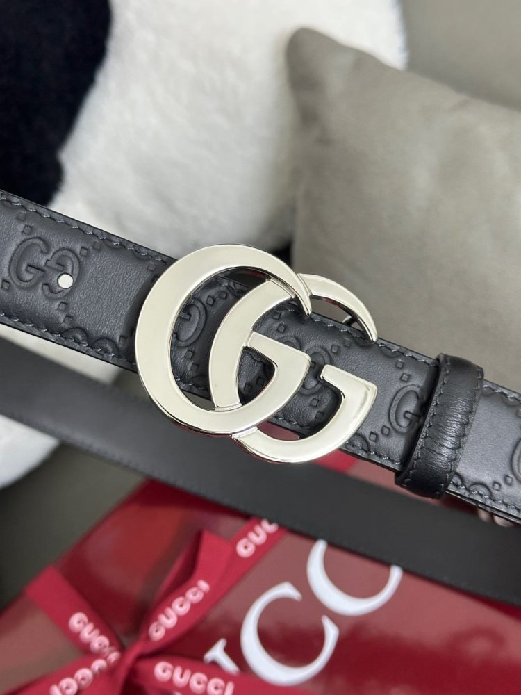 Belt leather 30 mm фото 3