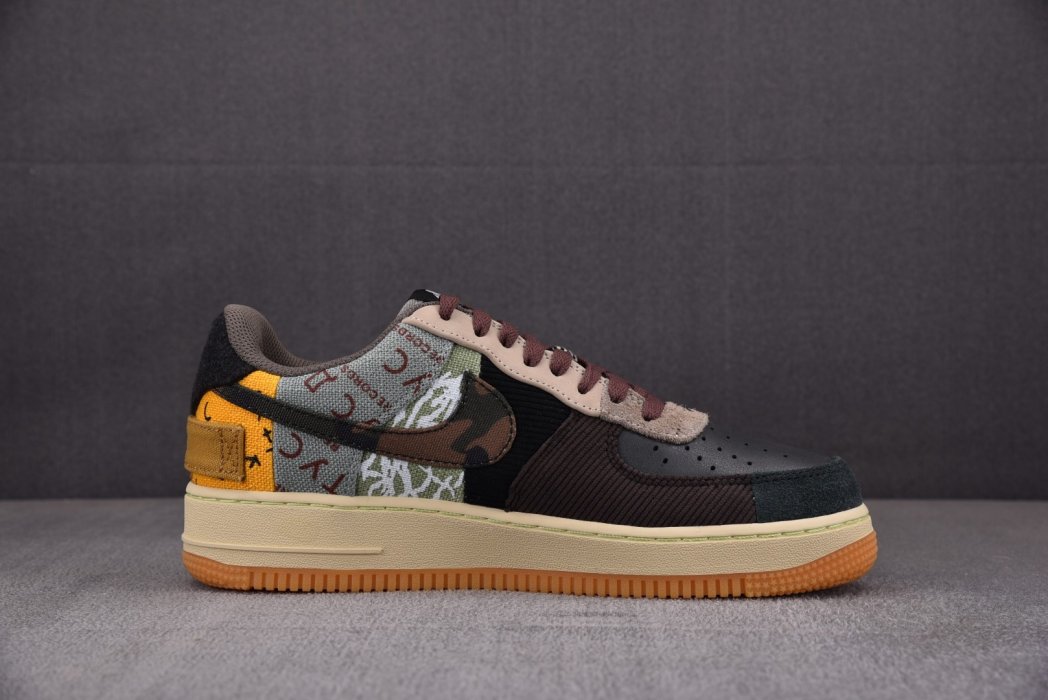 Sneakers Travis Scott x Nk AF 1 Low Cactus Jack TS фото 2