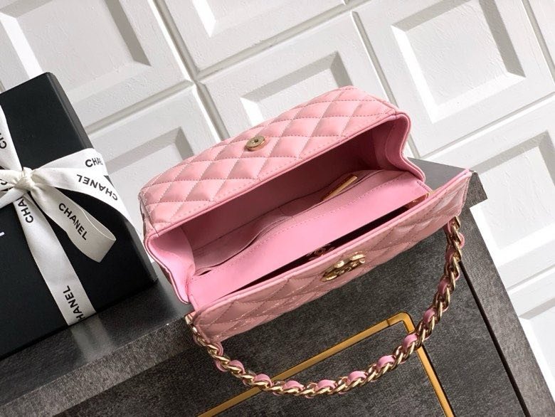 Сумка кожаная CHANEL 25P 18 см фото 9