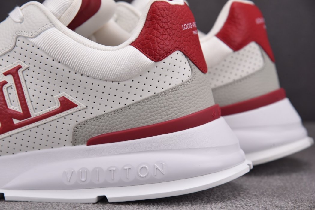 Кроссовки LOUIS VUITTON 2025 Classic White Red фото 13