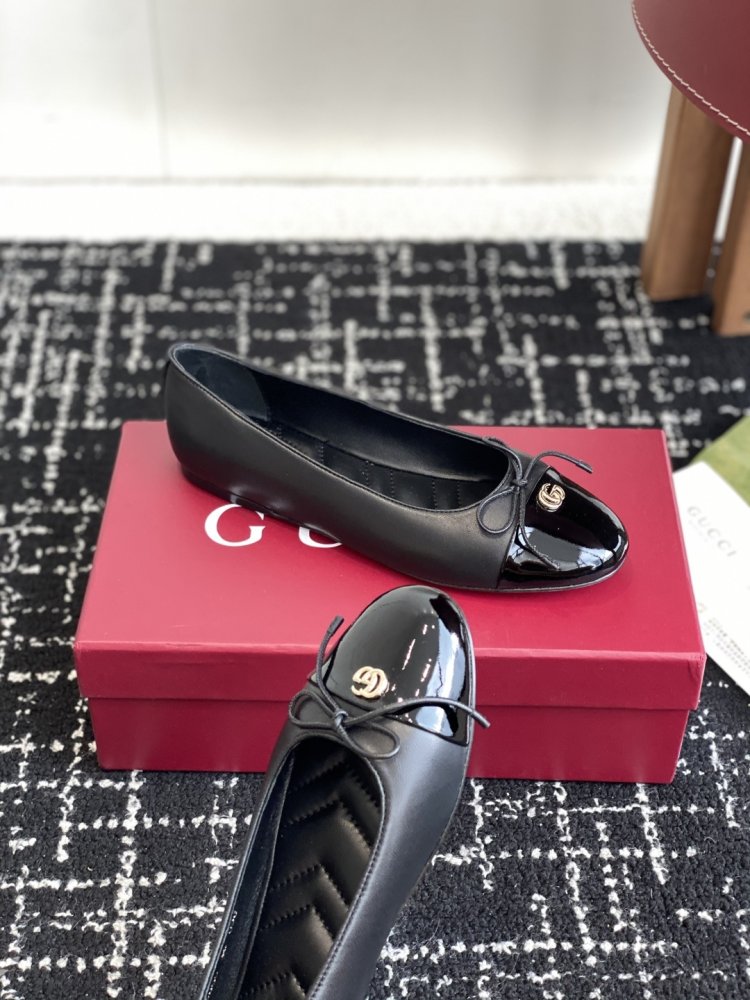 Ballet shoes leather фото 6