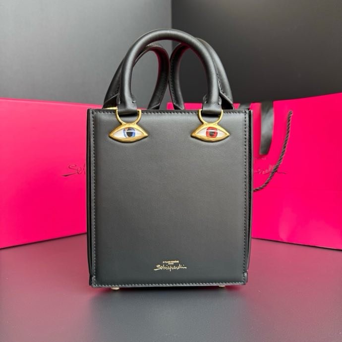 A bag leather women's 15 cm фото 7