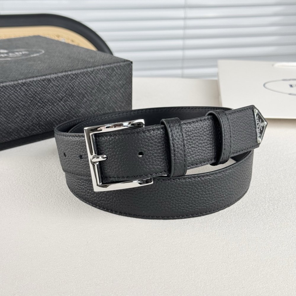 Belt leather 35 mm фото 5