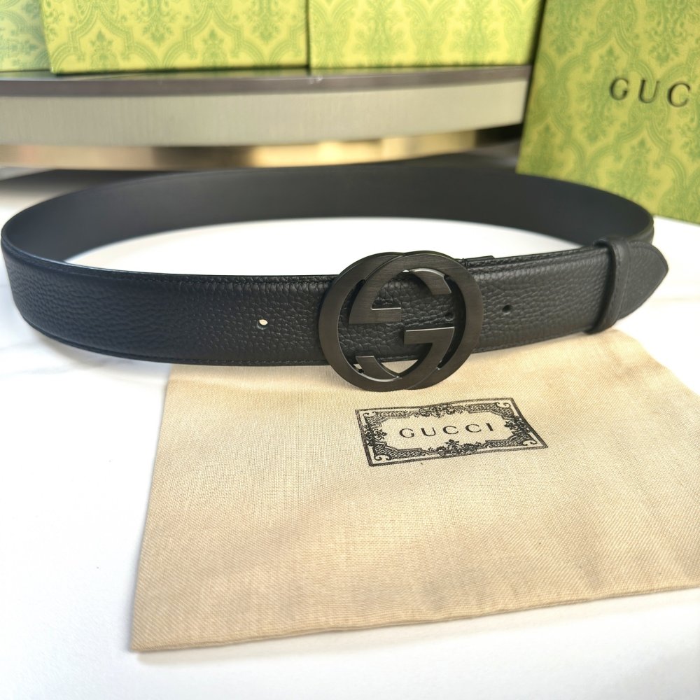 Belt leather 38 mm фото 3