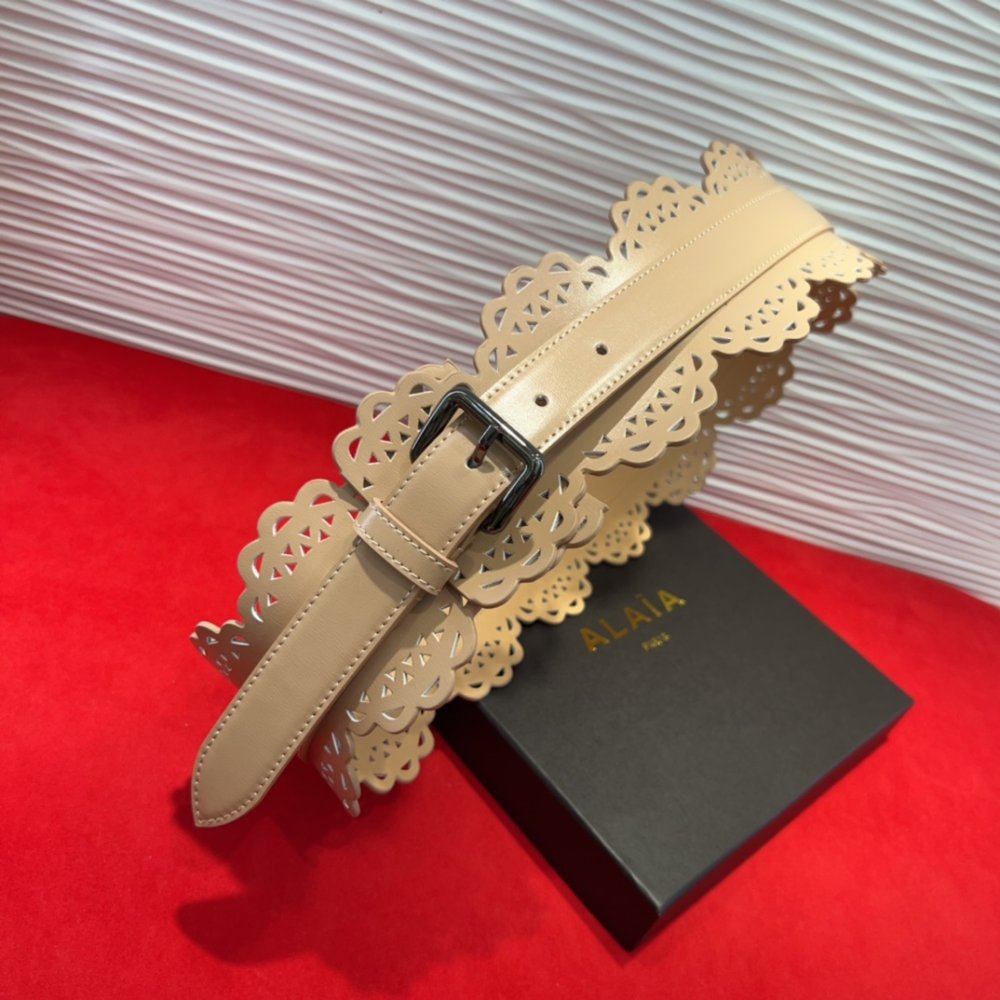 Belt leather 70 mm фото 2