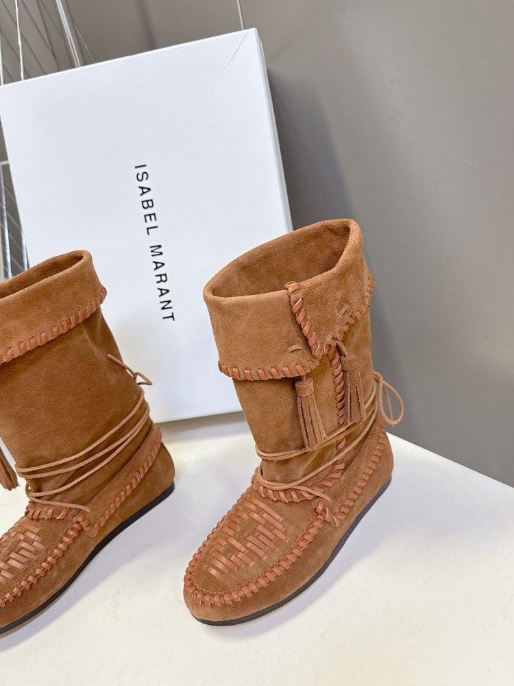 Boots leather women's фото 3