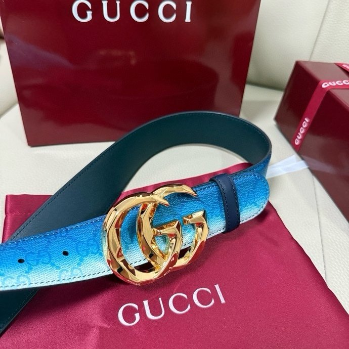 Belt leather 40 mm фото 7