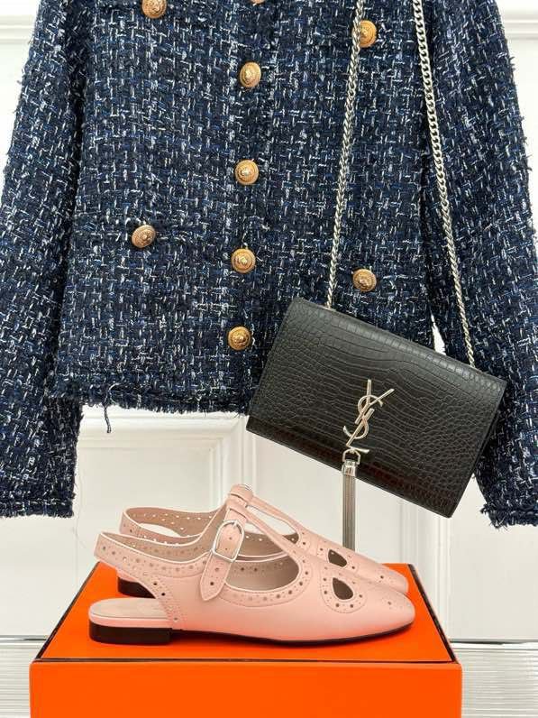 Мюли кожаные женские