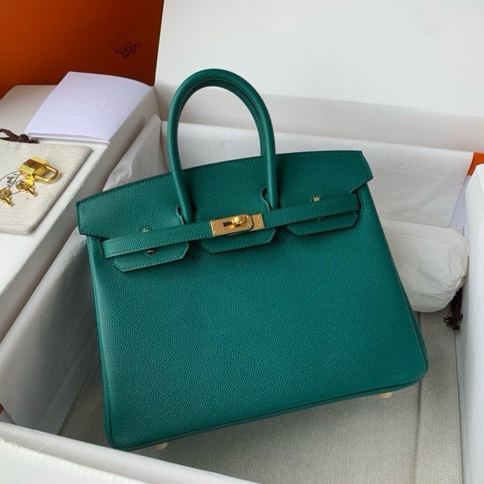 Сумка Birkin 25 см з шкіри Epsom