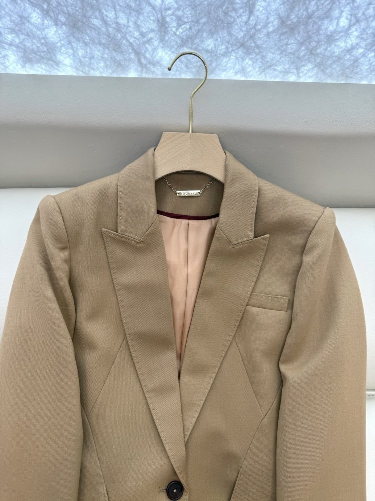 Double-breasted a jacket and pants фото 5