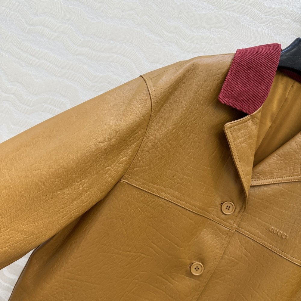 Jacket leather women's фото 4