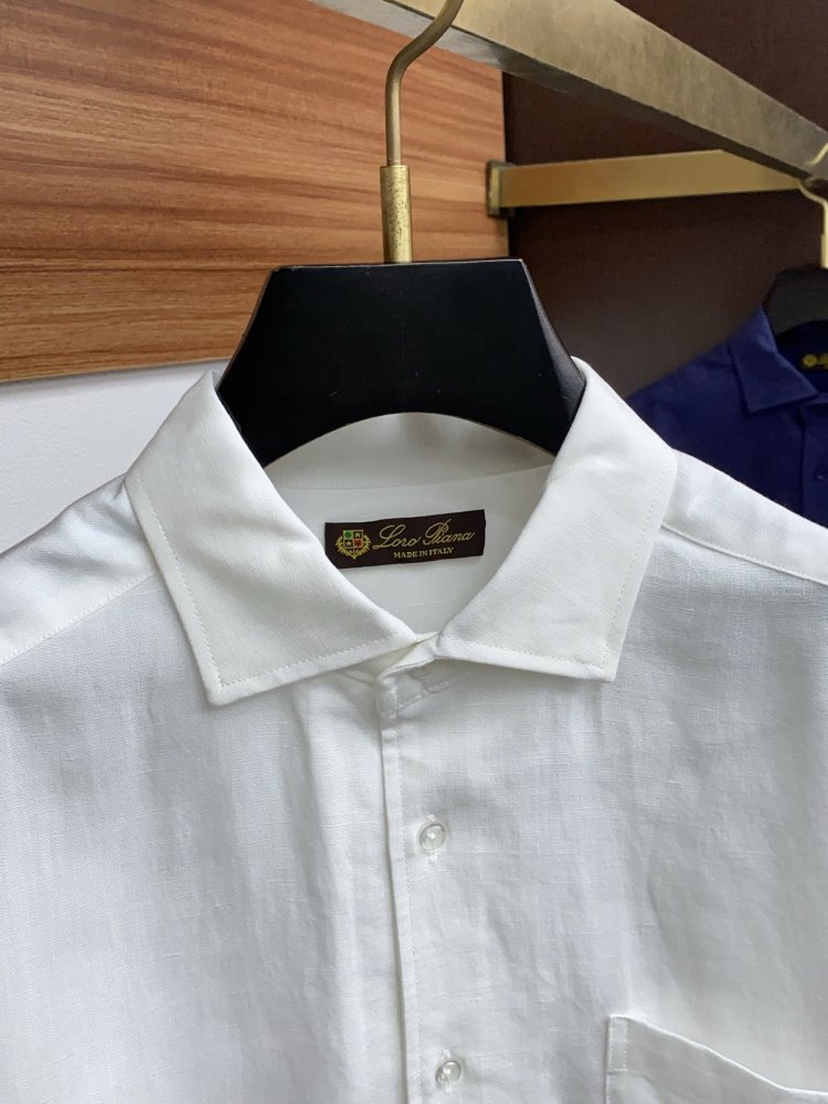 Рубашка льняная мужская фото 3