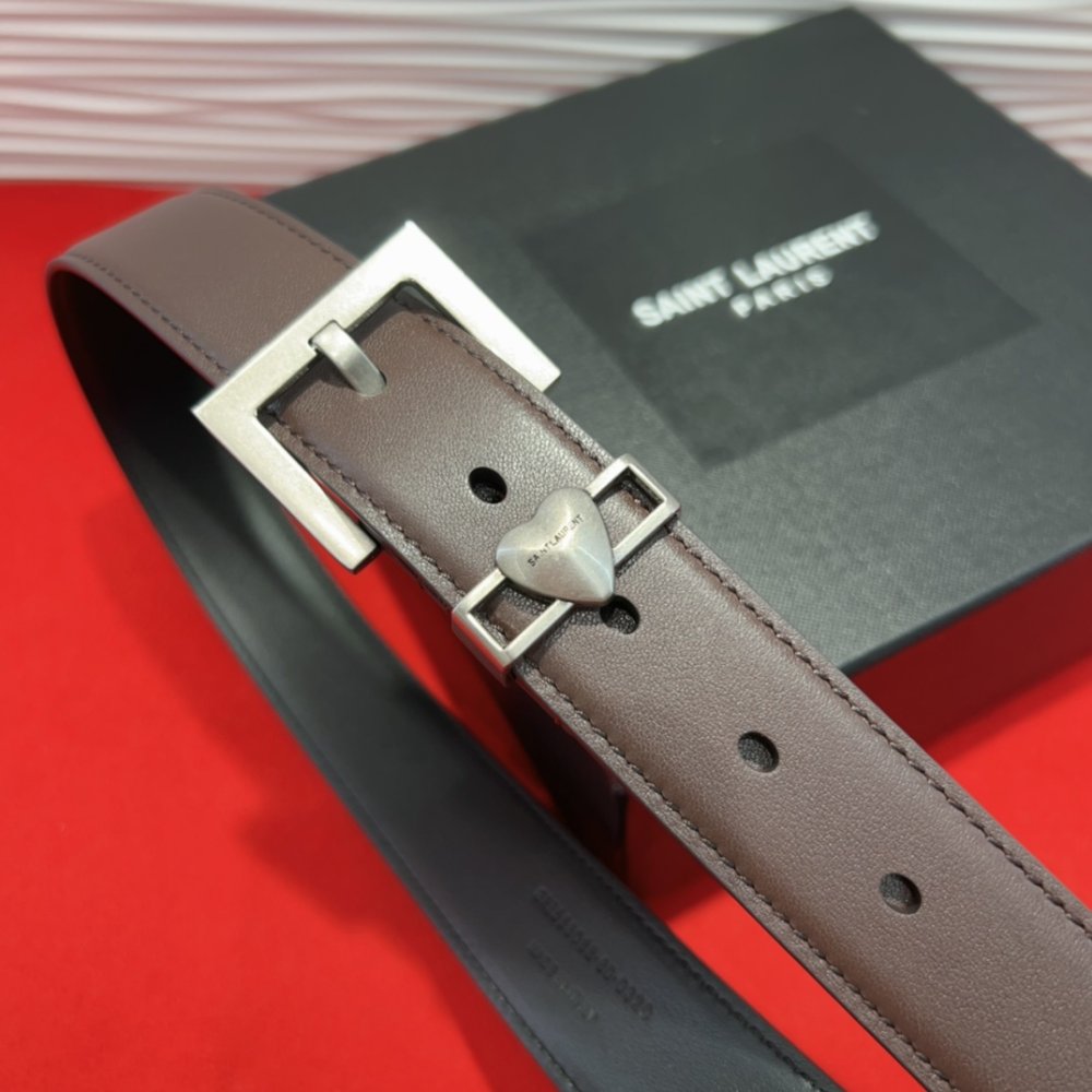 Belt leather 30 mm фото 5