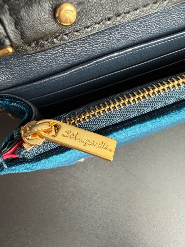 Клатч кожаный женский 19 см фото 5