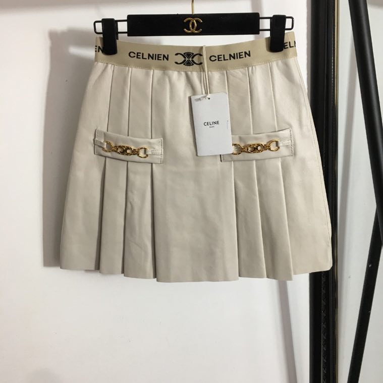 Skirt women's, natural leather фото 3