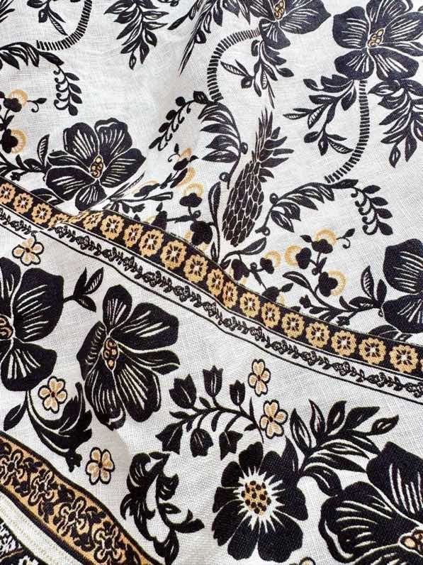 Long linen skirt of series ILLUMINATE фото 6